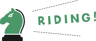 RIDING!